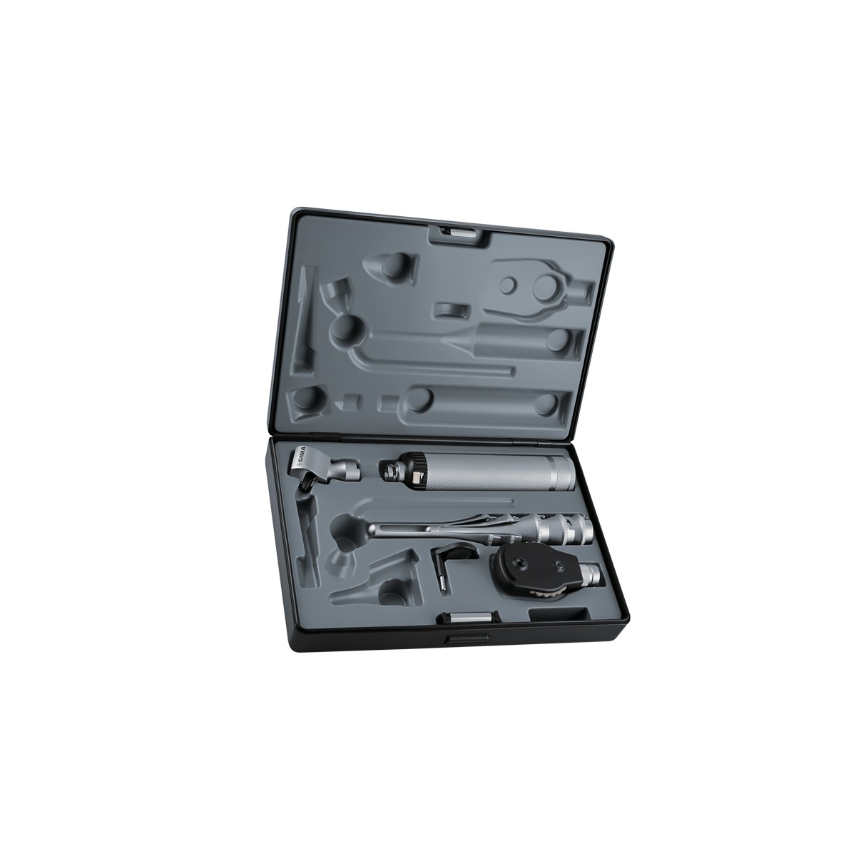 Set de diagnostic veterinar xenon-halogen cu specul metalic Echipamente veterinare Gima 31425