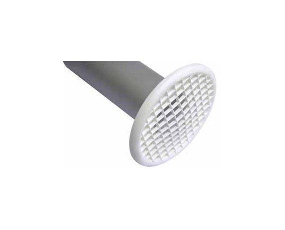 Udsugningsrør med integreret beskyttelsesgitter Tilbehør til røgudsugere TBH GmbH 12777