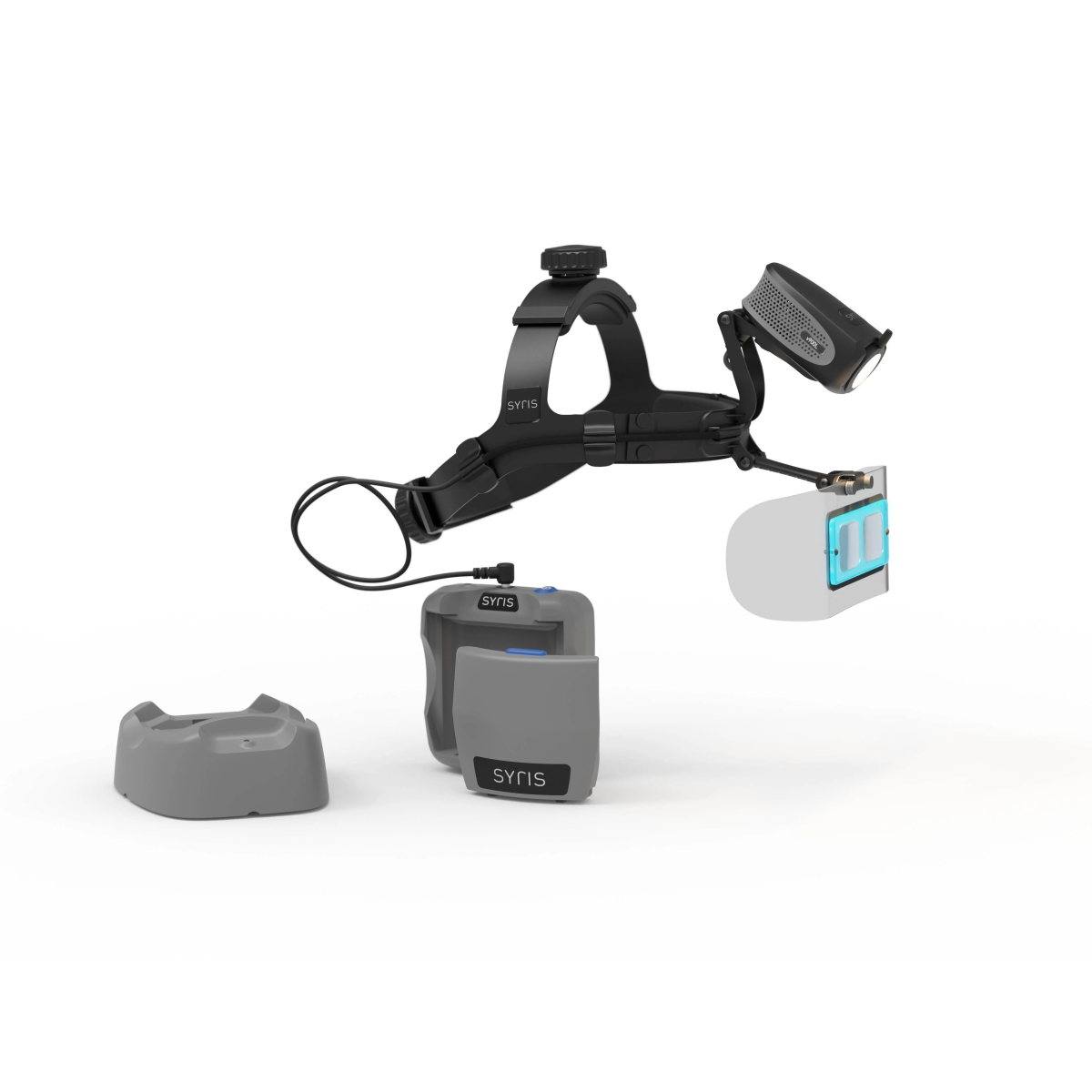 DermLite Syris v900L - Hovedmonteret polariseret synssystem til dermatologi Dermlite S LED-pandelamper...