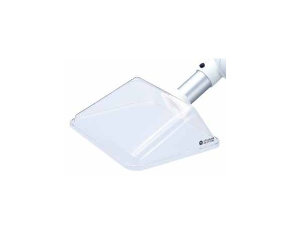 Udsugningshætte PETG 245x220 mm hvid Tilbehør til røgudsugere TBH GmbH 10308