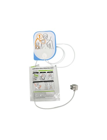 Platen voor volwassenen/kinderen voor CU-SP1- en CU-SP2-defibrillatoren. CU Medical Gima 35344 iPAD-defibrillatoren.