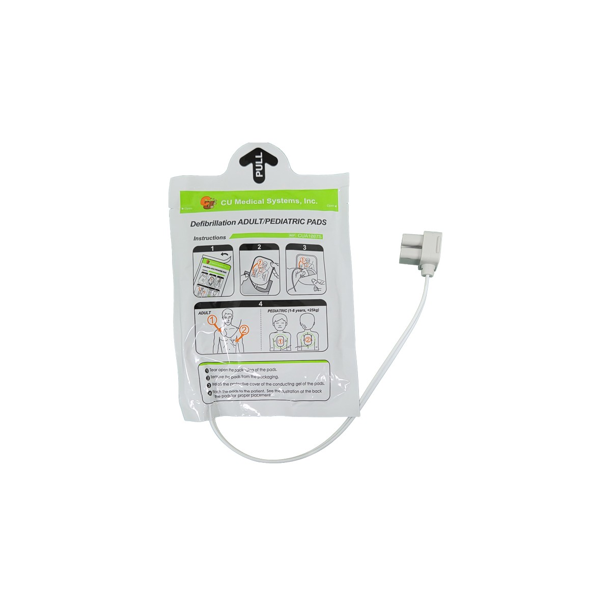 Placas para adultos/pediátricas para desfibriladores CU-SP1 y CU-SP2 iPAD CU Desfibriladores médicos Gima 35344