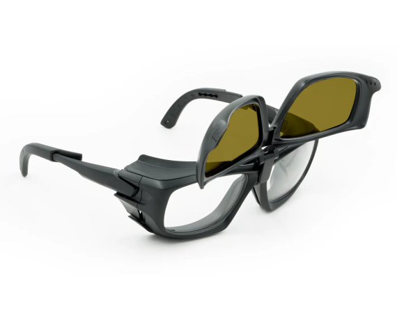 Occhiali protezione Laser 1470nm e Raggi X per decompressione percutanea laser Laser and X-ray Safety Glasses NoIR LaserShiel...