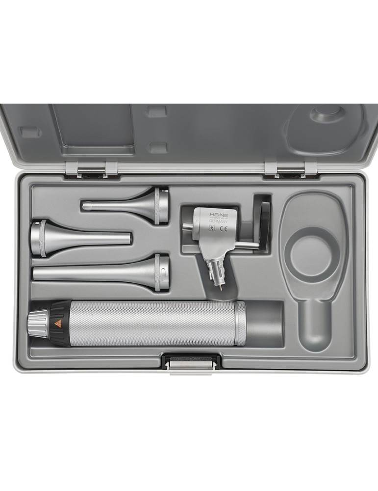 HEINE BETA 2,5V LED - Set otoscopio veterinario con speculum metallici Strumentazione per veterinaria Gima 80502
