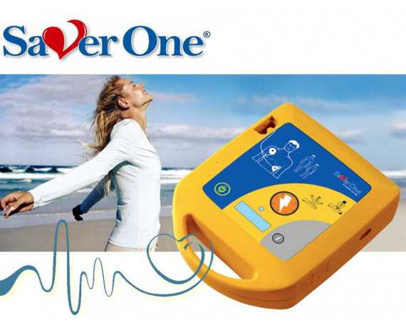 Półautomatyczny defibrylator Saver ONE Defibrylatory ami.Italia