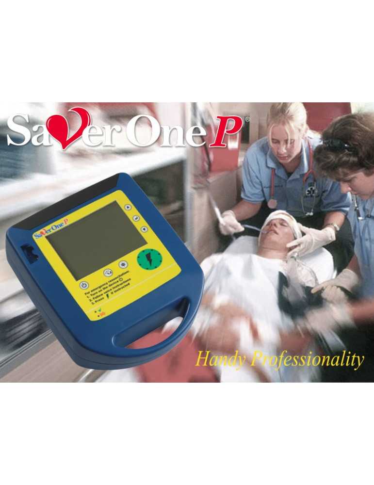 Saver ONE P Professional Manual Defibrillator Defibrillators ami.Italia