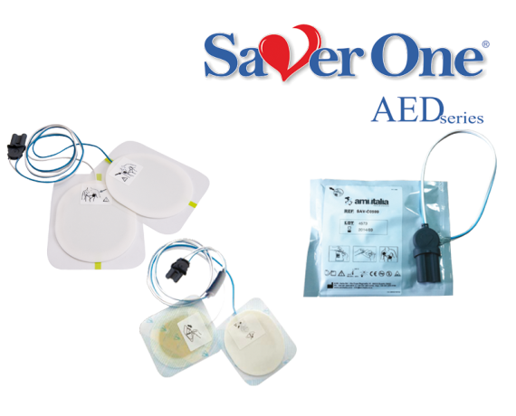 PAD'er Saver One-serien Tilbehør Defibrillatorer SAVER ONE ami.Italia