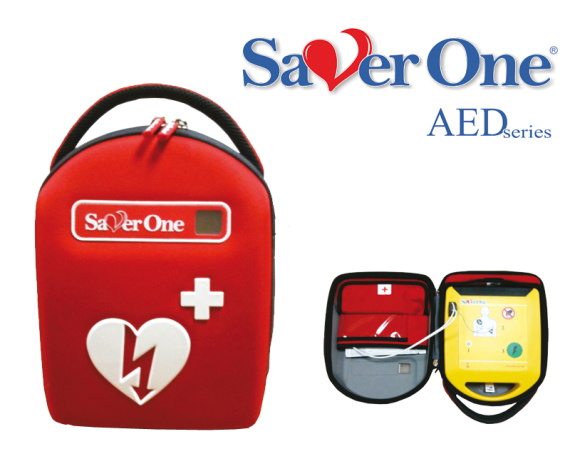 Saver-sarjan kantolaukkuSaver ONE -defibrillaattorin lisävarusteet ami.Italia SAV‐C0916