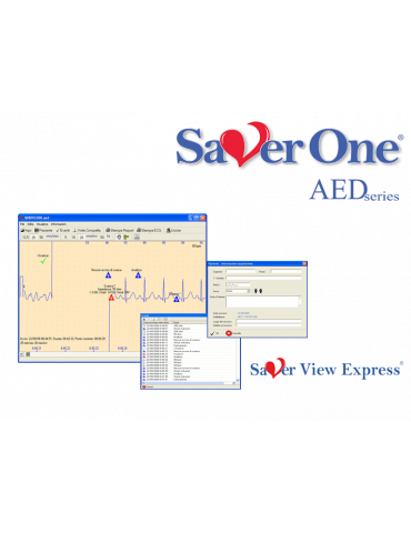 Saver View Express softver Pribor za defibrilator ami.Italia SAV-C0019