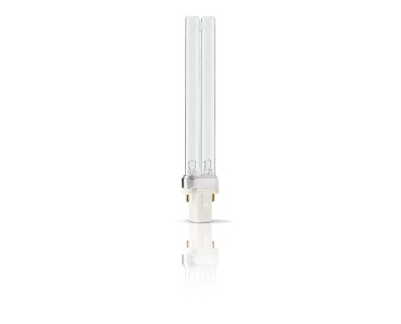 UVC TUV PL-S 9W/2P bakteriedræbende lampe UVC-lamper Philips TUV PL-S 9W/2P 1CT