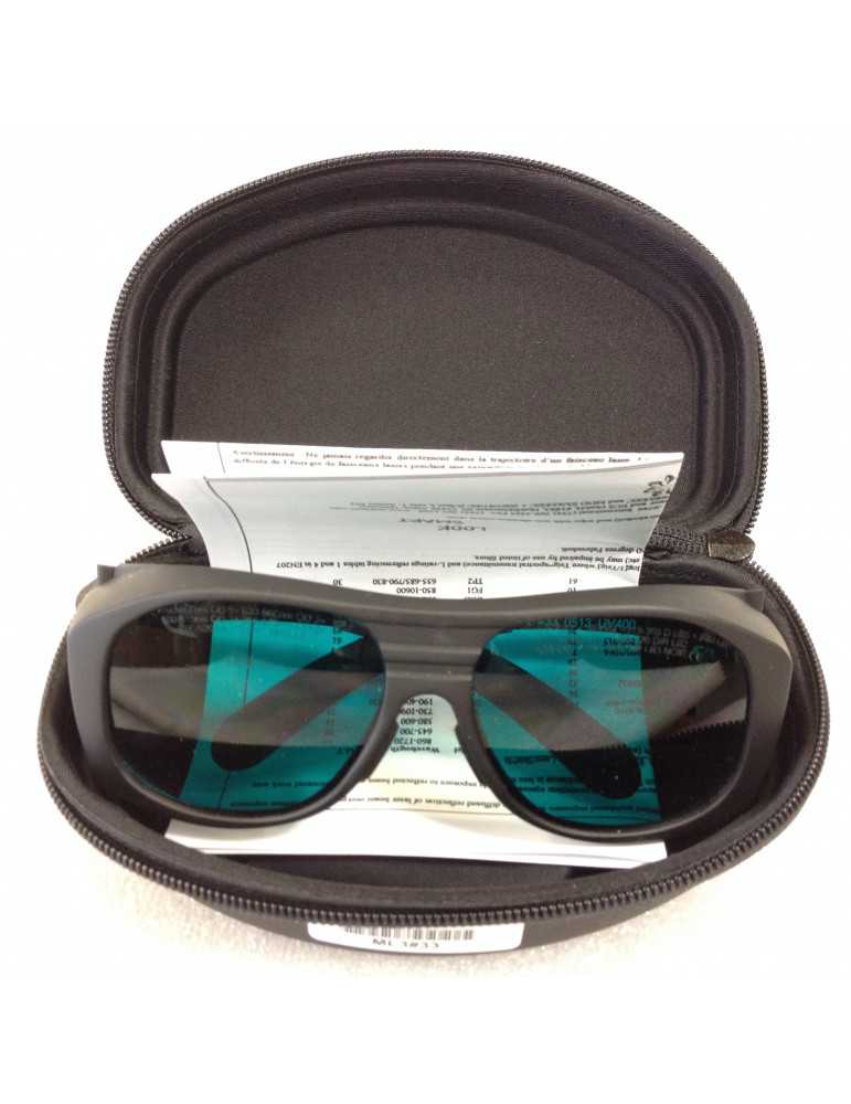 LED fényterápiás szemüveg beteg - kezelőLED NoIR szemüveg LaserShields ML3 # 33