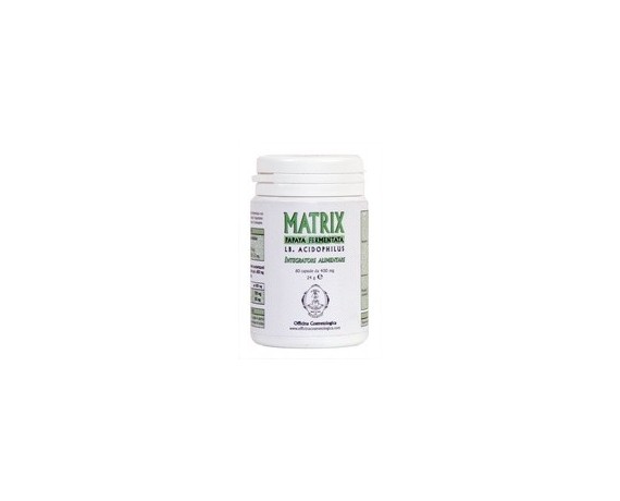 Ravintolisä MATRIX Fermentoitu papaija ja Lb Acidophilus -uute Ravintolisät MATRIX Kosmetologian työpaja
