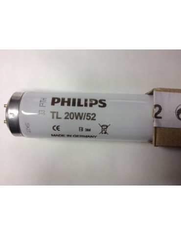 Philips TL 20W/52 SLV -lamppu vastasyntyneiden keltaisuuden hoitoon Philips TL 20W/52 SLV UVA -lamput