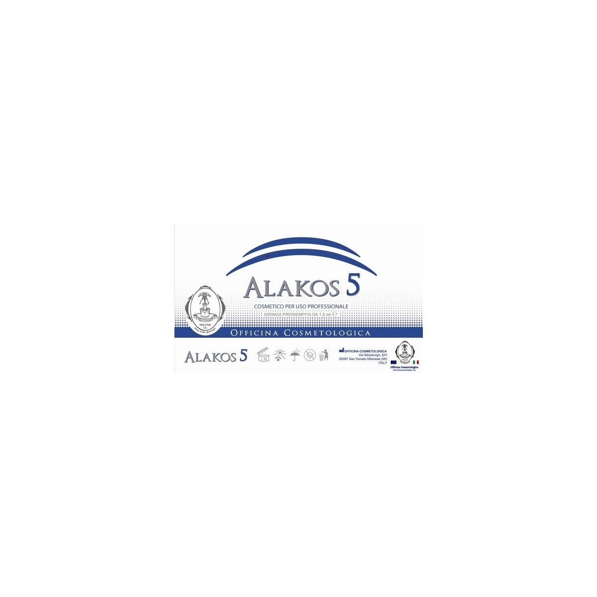 Alakos 5 acid Delta Aminolevulinic Cheratolitic cream for PDT Aminolevulinic Acid Officina Cosmetologica Alakos 5
