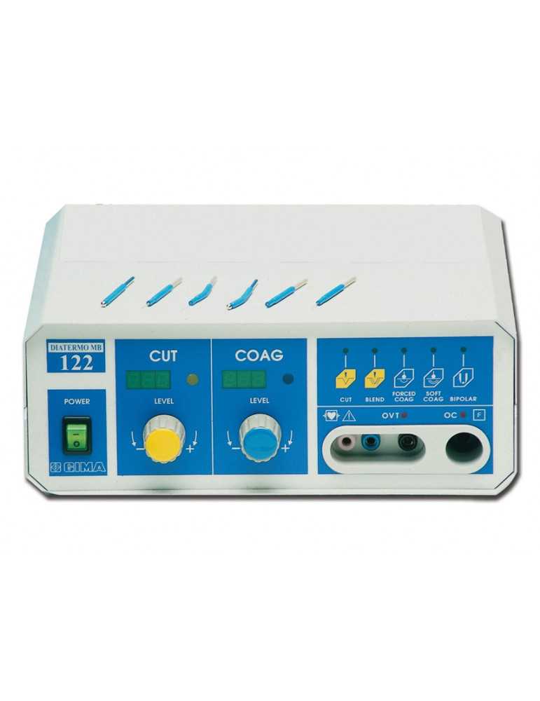 Monopolarny bipolarny aparat elektrochirurgiczny MB 122 o mocy 120 W Electrobisturi Gima 30540