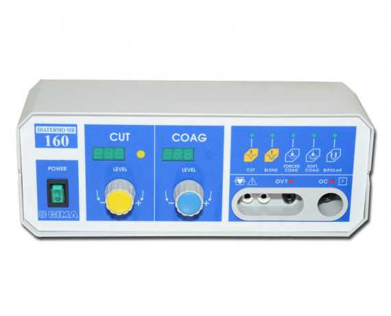 Monopolarny bipolarny aparat elektrochirurgiczny MB 160 o mocy 160 W Electrobisturi Gima 30541