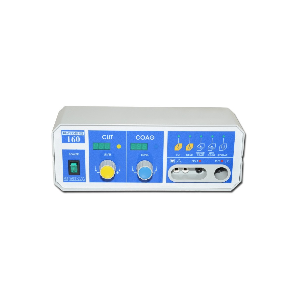 Bisturi eletrocirúrgico bipolar monopolar MB 160 160 W Unidades eletrocirúrgicas monobipolares Gima 30541