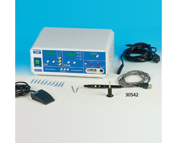 MB 200 monopoláris bipoláris elektrosebészeti egység 200 W Monobipoláris elektrosebészeti egységek Gima 30542