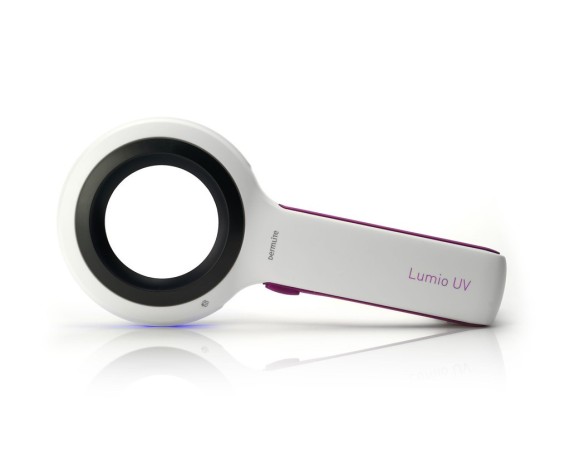 Lentille d'examen Lumio UV Wood avec LED ultraviolettes Lentilles d'affaires légères Dermlite LUM-UV