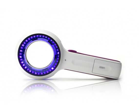 Lumio UV lente di Wood da visita a LED ultraviolettiLenti da visita con luce 3Gen LUM-UV