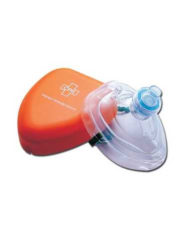 Emergency Scissors + Reanimation mask for CPR Kit Defibrillators Spares  34126 / 34128
