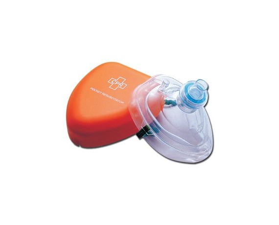 Nødsaks + genoplivningsmaske til CPR-sæt Tilbehør Defibrillatorer SAVER ONE 34126 / 34128