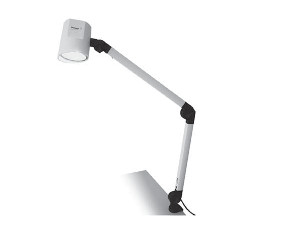 Lámpara de exploración LED Waldmann HX Lámparas de negocio Waldmann