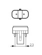 UVA-valohoitolamppu PL-S 9W/10/2PPPhilips PL-S 9W/10/2P UVA-lamput