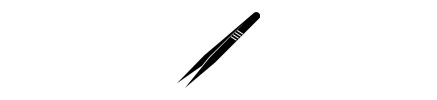 Ikke-klæbende bipolar pincet